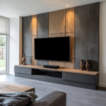 TV-meubel met wand: stijl en functionaliteit combineren