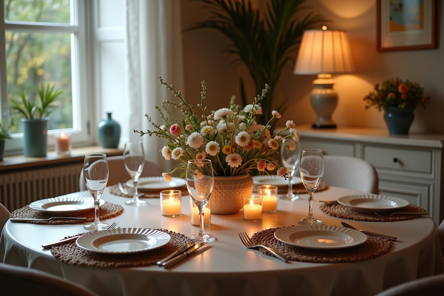 8 Inspirerende Ideeën voor Decoratie Ronde Eettafel