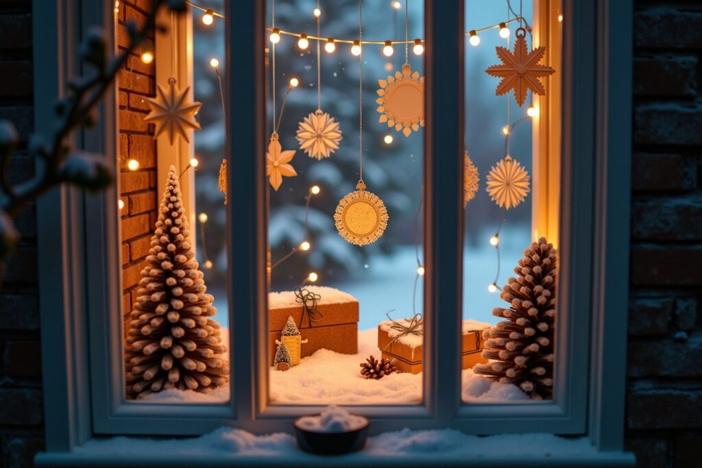 De 8 beste kerst raamdecoratie ideeën voor je huis