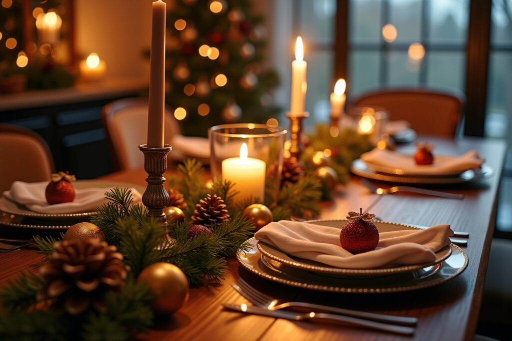 De 8 mooiste kersttafel decoratie ideeën voor thuis