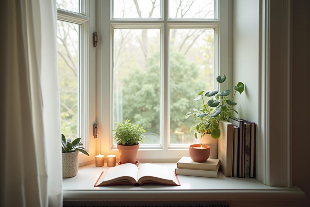 8 Creatieve ideeën voor je smalle vensterbank decoratie