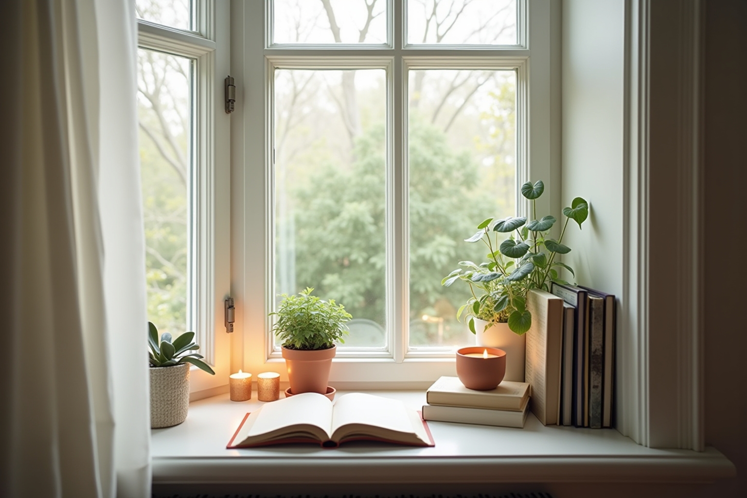 8 Creatieve ideeën voor je smalle vensterbank decoratie