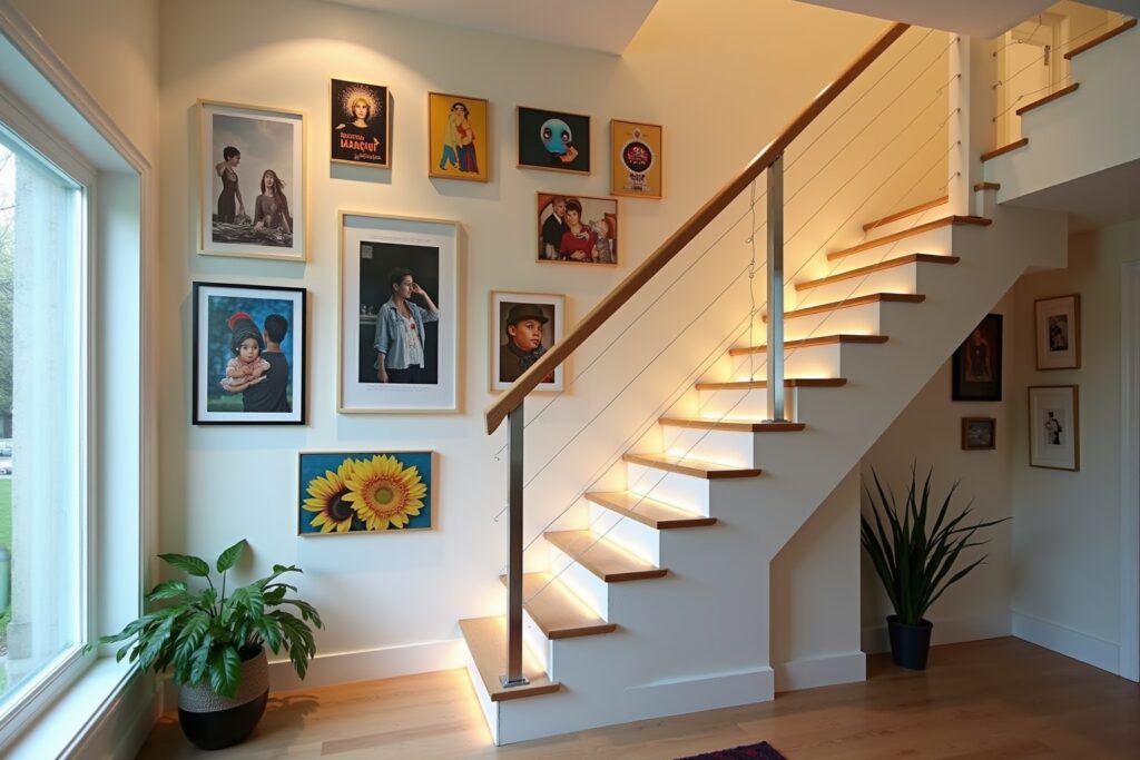 8 Unieke Ideeën voor Wanddecoratie Trapgat in je Huis